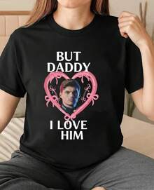 But Daddy I Love Him F1 Shirt, Funny Fan Gift, Racing Meme T-Shirt, F1 Driver Apparel - màu đen - Xem 1