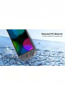 Switch2 Transparent Protective Case Set, Suitable For Switch2 Console And Joy-Con Controllers - Scratch-Resistant Ultra-Thin Protective Cover With Anti-Fingerprint Coating