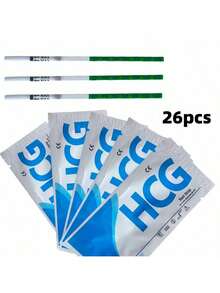 HCG Ovulation Test Strips, Urine LH Ovulation Test Strips, First Response Accuracy Over 99%, 3/6/10/16/26/36/46/56/100/200 Pcs - Model-1 - View 11