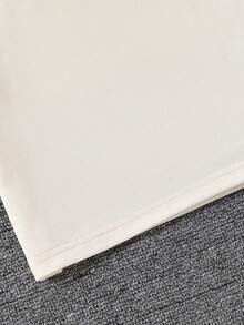 两件套女童休闲字母印花针织圆领短袖套装，夏季服装 - 杏色 - 查看 4