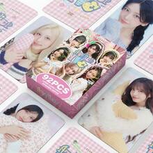 55张/92张/30张 Kpop (Vicky)/SKZ (DO IT)/BABYMONST/AESPA/KATSEYE/DILE/I.VE/TWICE/NMIXX 照片卡收藏套装 - 手工剪贴簿套装，K-Pop BLINK 生日礼物 | 卡套、书签套装、收藏卡、情人节礼物