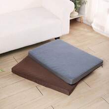 1pc Alpaca Fleece Pet Mat, Dog/Cat Pad, All Season Use For Small/Medium/Large Pets, Anti-Moisture - Grey - View 6