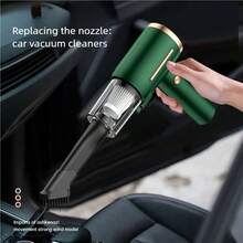 OBOVAY Máy hút bụi đa năng 2 trong 1 cầm tay, hút bụi mạt bụi, hút bụi nệm với đèn UV, loại bỏ chất gây dị ứng, lực hút mạnh, máy hút bụi cầm tay không dây cho văn phòng, nhà cửa, ô tô - Nhiều màu - Xem 8