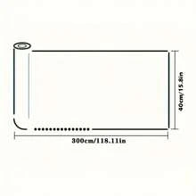 YITAPE 0.05mm Thick Self-Adhesive PVC Sticker, Suitable For Furniture Renovation, Oil-Resistant, Scratch-Resistant, Heat-Resistant. Can Be Used To Cover Wall Defects And Cracks, Also Can Be Used To Remodel Kitchen Countertops, Sinks And Tables. - Black - View 15