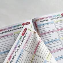 2026 DECLUTTER JOURNAL Workbook, 60 Pages Organizing Diary Planner, Minimalist Life Planning Book, Bedroom & Kitchen Storage Checklist