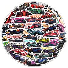 60pcs Kids Car Stickers, Racing Car Stickers, Colorful Waterproof Stickers Suitable For Water Bottles, Laptops, Skateboards, Helmets, Cool Stickers... Back To School Season - Multicolor - View 7