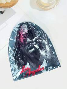 2026 New Unisex Stacking Hat, Fashion Versatile Cycling Gift, Full Print Portrait, Polyester Stacking Hat, All Seasons - A - View 6