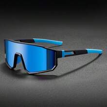 Gafas deportivas de moda para hombres (4 opciones de color) - Gafas de gran marco a la moda, adecuadas para esquí al aire actividades de ocio - Multicolor - Ver 10