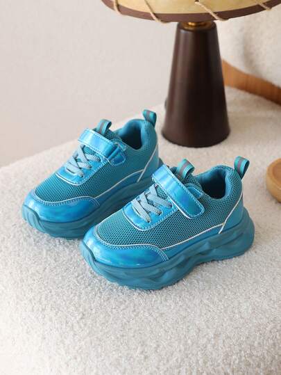 1 Pair Kids Summer Mesh Breathable Sports Shoes, Suitable For Older Children