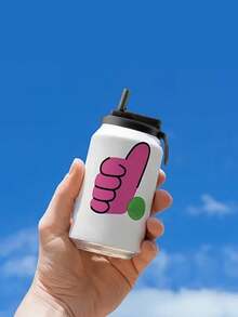 1pc/4pcs Reusable Soda Can Lids With Straws, Suitable For Soda, Beverages, Juices, Soda Cans, Party Supplies, Travel, Vacation, Daily Use, Cup Accessories - Multicolor - View 10