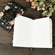 美丽的陷阱系列谎言玫瑰硬封面笔记本，创意日记本，会议笔记本 - 彩色 - 查看 4