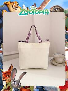 Disney 1 Chiếc Túi Xách Thời Trang Họa Tiết Zootopia Chính Hãng, Túi Đeo Vai Đa Chức Năng Nhẹ, Dây Đeo Điều Chỉnh Được, Túi Đeo Chéo Dành Cho Nữ/Bé Gái, Thích Hợp Cho Hàng Ngày/Đi Chơi/Mua Sắm - Nhiều màu - Xem 8
