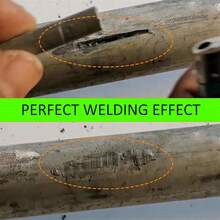 6pcs Low-Temperature, Easily Fusible Aluminum Welding Rods, Suitable For Water Tanks And Pipes. Multi-Functional, Fast-Melting Flux-Cored Rods, Suitable For Stainless Steel, Copper, Iron, And Aluminum, Effectively Repairing And Filling Welds - Nhiều màu - Xem 4