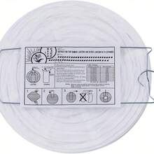 36pièces, Mix Sizes Lanternes de Papier Blanc, Lanternes de Papier Suspendues Blances Lanternes de Papier Rondes, Décoration de Mariage, Décoration de Jardin, Décoration de Cour, Décoration de Restaurant, Arrangement d'Atmosphère, Décoration de Noël, Décoration de Vacances, Fournitures de Décoration de Fête - Weiß - Übersicht 6