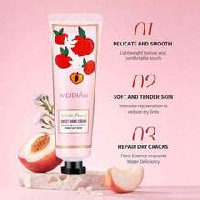 Korean-Style Fruity Scent Hand Cream- Moisturizing Hand Cream For Women & Men - Random Scent - Daily Hydration & Nourishment - Compact & Convenient - Soothes Cracked Hands - Multicolor - View 3