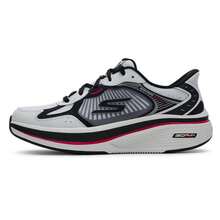Skechers Zapatillas de running Go Run Elevate 2.0 para hombres, ligeras y cómodas para deportes casuales al aire libre, 220854-WBK - Blanco/Negro - Ver 1