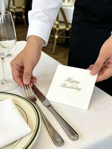 30/15/1包“生日快乐”印花餐巾纸，一次性派对餐具，鸡尾酒餐巾纸，生日派对主题餐巾纸，餐厅、家庭厨房必备 - 彩色 - 查看 8