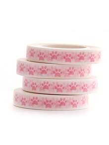 Practical Thin Paper Tape - Mini Fresh Narrow Washi Tape Suitable For Diary Decoration, Mounting And Writable Collage - Multicolor - View 3
