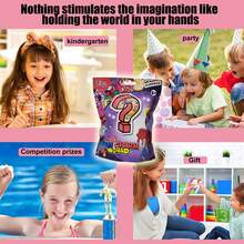 一套魔法游戏屋DIY组装套装，迷你多场景口袋旅行玩具，培养儿童技能，适合3-7岁女孩，可收藏，生日/节日/派对/情人节/开斋节的完美礼物