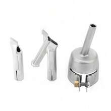 3 Hot Air Plastic Welding Gun Nozzles - 銀色 - 查看 3