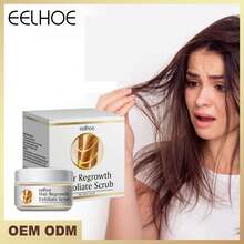 50g Exfoliante rápido para el cuero cabelludo, elimina la grasa, la suciedad, refresca y mejora la sequedad y las molestias. Tratamiento para el control de la grasa del cuero cabelludo, repara la belleza del cuero cabelludo, cuidado del cabello para mujeres y hombres. - Exfoliante para el cuero cabelludo - Ver 1