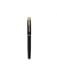 STONEGO Metal Ballpoint Pen, Black Ink, Medium Tip (1.0mm), Smooth Writing, Retractable Tip, Business Gift Pen, Signature Pen, Unisex, Suitable For Office/Administrative Personnel, Premium Metal Pen, Essential For Back To School Season - one-size - View 8