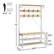 Techigher Coat Racks - 화이트 - 보기 7