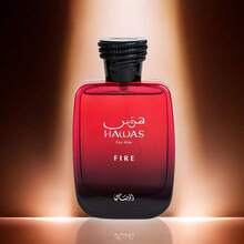 Rasasi Hawas Fire Eau De Parfum 3.4 Oz / 100ml – Clary Sage, Egyptian Jasmine, Marine Notes & Ambergris Cologne For Men, Long-Lasting Fragrance | Cologne Men, Cologne - 火 - 查看 5