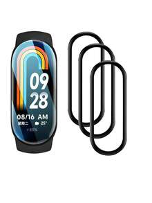 3pcs Soft Film Screen Protector Compatible With Xiaomi Band 10 9 8 7 6 5 4 8 Pro 9 Pro 7 Pro, Waterproof Full Coverage High Definition Compatible With Xiaomi Mi Band 10/9Pro/9/8Pro/8/7 Pro/7/6/5/4/Nfc
