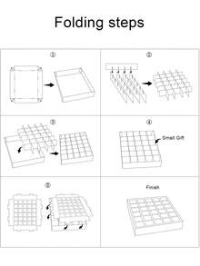 5个/1个节日倒计时30天日历礼盒，30个独立隔间，带编号设计，可装小礼物，厚实白色纸板材质，饰以新月、骆驼、椰枣树、玫瑰、油灯等传统元素，适合节日每日开启、亲子互动、营造节日氛围装饰。 - 星月洞同樂盲盒 - 查看 4
