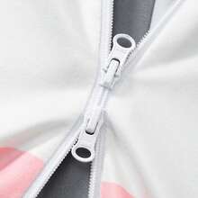 1 pieza Saco de dormir sin mangas para bebé con estampado lindo de vaca, suave y transpirable, adecuado para bebés de 0 a 9 meses, ideal para noches acogedoras - Blanco y Negro - Ver 9