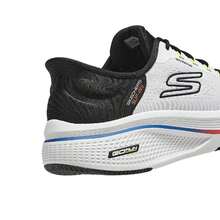 Skechers Tênis de Corrida Go Run Elevate 2.0 para Homens, Sapatos Esportivos Casuais Leves e Confortáveis para Uso Externo, 220853-WMLT - branco/multicolorido - Visão 9