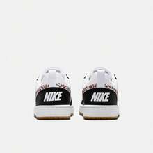 Nike 青年法庭区低帮休闲运动鞋 IR0566-001 - 黑與白 - 查看 4