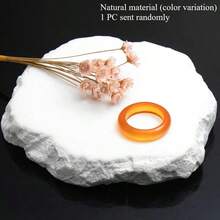 1/10件套优雅天然水晶戒指托 - 珠宝配件，透明水晶球支架 - 彩色 - 查看 20