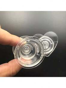 Transparent Retractable Folding Phone Stand, Transparent Single-Sided Adhesive Folding Phone Holder With Clear Frame - Multicolor - View 3