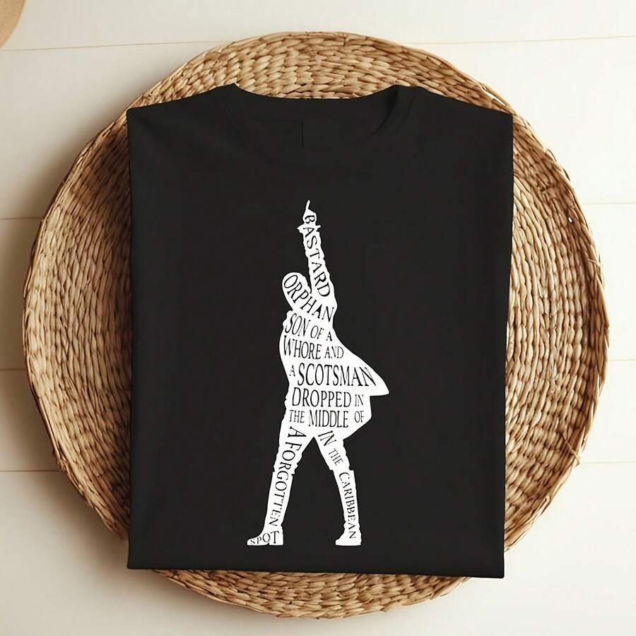 Alexander Hamilton T-Shirt, American Musical Shirt,  Musical T Shirt, Rise Up Sweatshirt, Hamilton Musical Hoodie, Hamilton Tee 349 - Style 5 - View 1