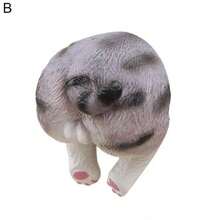 Nam châm hình mông mèo ngộ nghĩnh bằng nhựa - Hoàn hảo để trang trí tủ lạnh, văn phòng và nhà cửa | Không cần pin - Nhiều màu - Xem 15