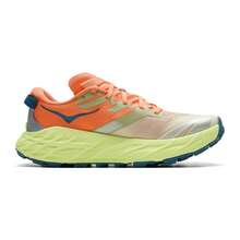 Hoka Speedgoat 7 女款跑步鞋，简约舒适，休闲缓震运动鞋 1171929-PYZ - 秋柿橙/閃柚綠 - 查看 2