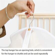 5个装透明衣物防尘罩，拉链封口防尘袋，衣柜收纳防潮，透明衣物保护罩，耐用缝线，适用于存放外套、衬衫、裙子、裤子等衣物，是居家、衣柜、学校、办公室、旅行、包袋、收藏、衣物收纳、防尘的理想之选，也是复活节、母亲节、返校季的必备佳品。 - 彩色 - 查看 9