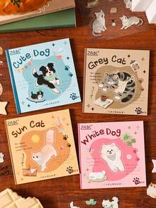 Bộ 20 miếng dán hình động vật dễ thương, thuộc dòng sticker thư giãn, thích hợp làm quà tặng, trang trí văn phòng, nhà cửa, đánh dấu, dán nhãn, dùng trong lớp học, đồ chơi giải trí, sổ kế hoạch học sinh, vật liệu trang trí DIY sáng tạo theo phong cách cổ điển. - Nhiều màu - Xem 1