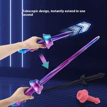 2026 New 3D Printed Retractable Sword, Spiral Shrinking Samurai Blade, Gravity Carrot Knife, Birthday Gift, Christmas Gift, Valentine's Day Gift, Holiday Gift, Perfect Gift - Multicolor - View 5