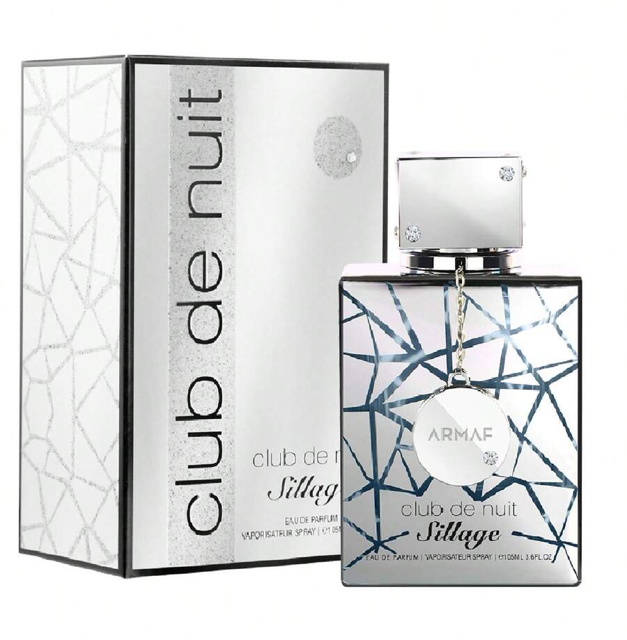 Armaf Club De Nuit Sillage Eau De Parfum Spray 3.6 Oz / 105ml (Unisex) | Long Lasting Floral Woody Musk Fragrance With Bergamot, Lemon, Rose, Iris & Musk - Club De Nuit Sillage - 查看 1