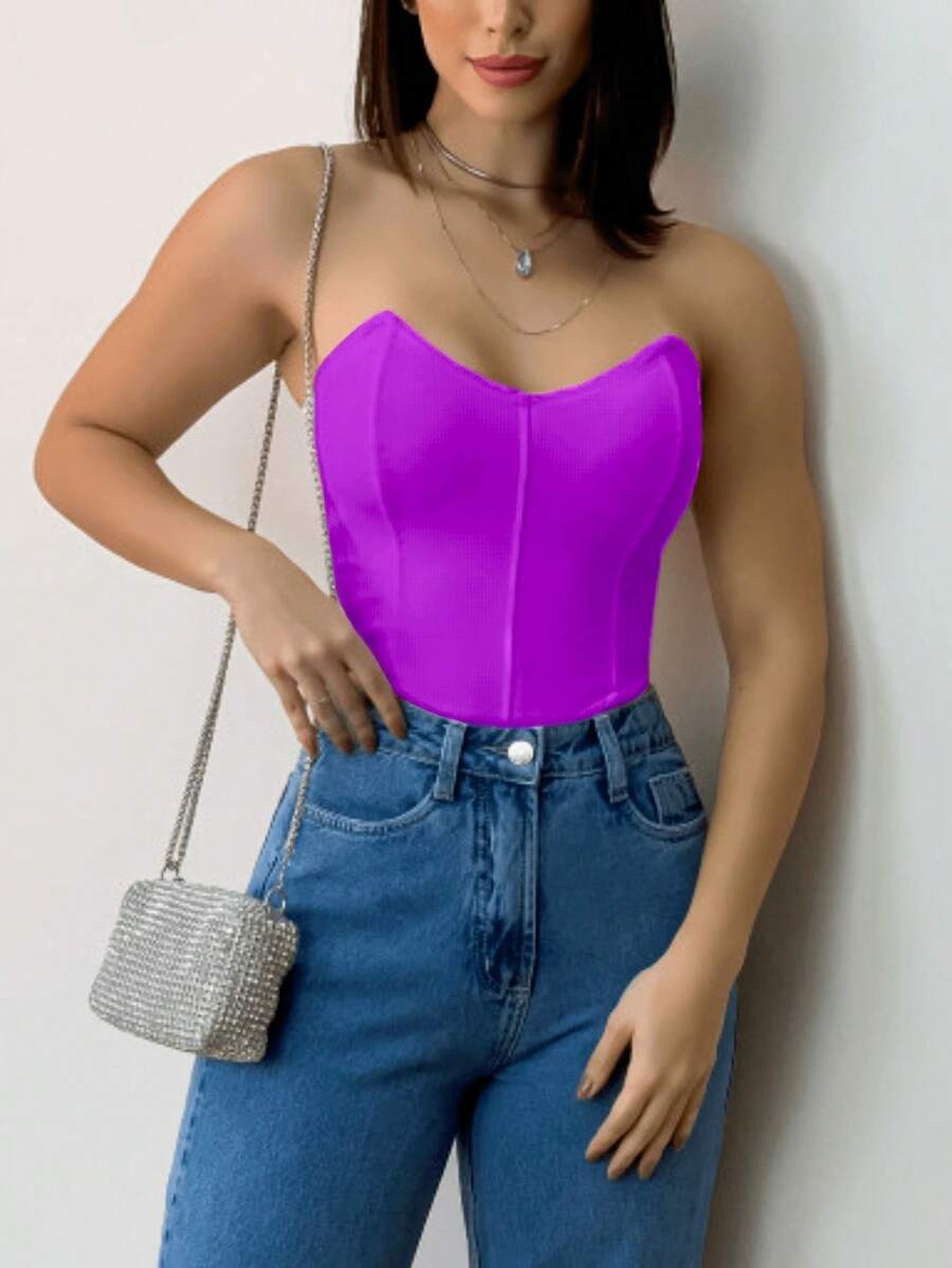 Women Tank Tops & Camis - Rosa Roja - Ver 1