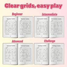 Classic Sudoku Puzzle Books, Level-Based Challenges, Large Clear Grids, Answer Pages Included, Boost Logical Thinking And Focus - Clever Minds Sudoku Challenge - View 10