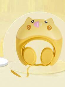 1pc Baby Waterproof Shower Cap, Adjustable Soft Rubber Ear Protection Children Bath Hat, Prevents Water From Getting Into Eyes And Nose During Baby Shower - Multicolor - View 10