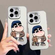 ファッション電話ケース 11/12/13/14/15/15pro/15 Plus/15 Promax/7plus/8plus/X/Xs Max/Xr/11pro/12pro/13pro/14pro/12mini/13mini/11promax/12promax/13promax/14promax/14plus/5 - 銀 - チェックする 6