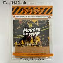 Unsolved Mystery Game - Of An MVP - Cold Case Files Investigation - Detective Clues/Evidence - Solve The Crime - Individuals, Date Nights & Party Groups - Multicolor - View 4