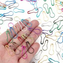 10pcs/Pack Colorful Enameled Iron Safety Pins 64X15mm, Candy Color Painted Iron Decorative Large Pins For Sweater, Shawl, Carpet, Pants, DIY Jewelry Accessories - Large Colorful Pins - View 14