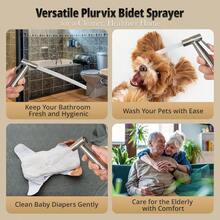 Handheld Bidet Sprayer Heads, 1 PC Stainless Steel Replacement Sprayer Heads Only, Refill Pack, Adjustable Water Pressure, Water Spray For Hygiene & Cleaning - Default - View 6