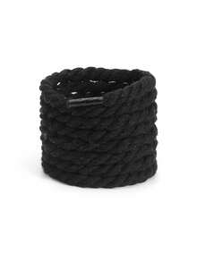1pair Thick Rope Shoe Laces For Wide Round Chunky Shoelaces Replacement Strings For Sneakers,Rope Shoe Laces,Bread Laces - Nhiều màu - Xem 11